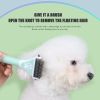 Dog Brush Pet Hair Remover Double Sided Open Knot Comb Dog Dematting Tool Deshedding Dog Brush - Double-Sided Pet Hair Remover For Cats & Dogs - Under